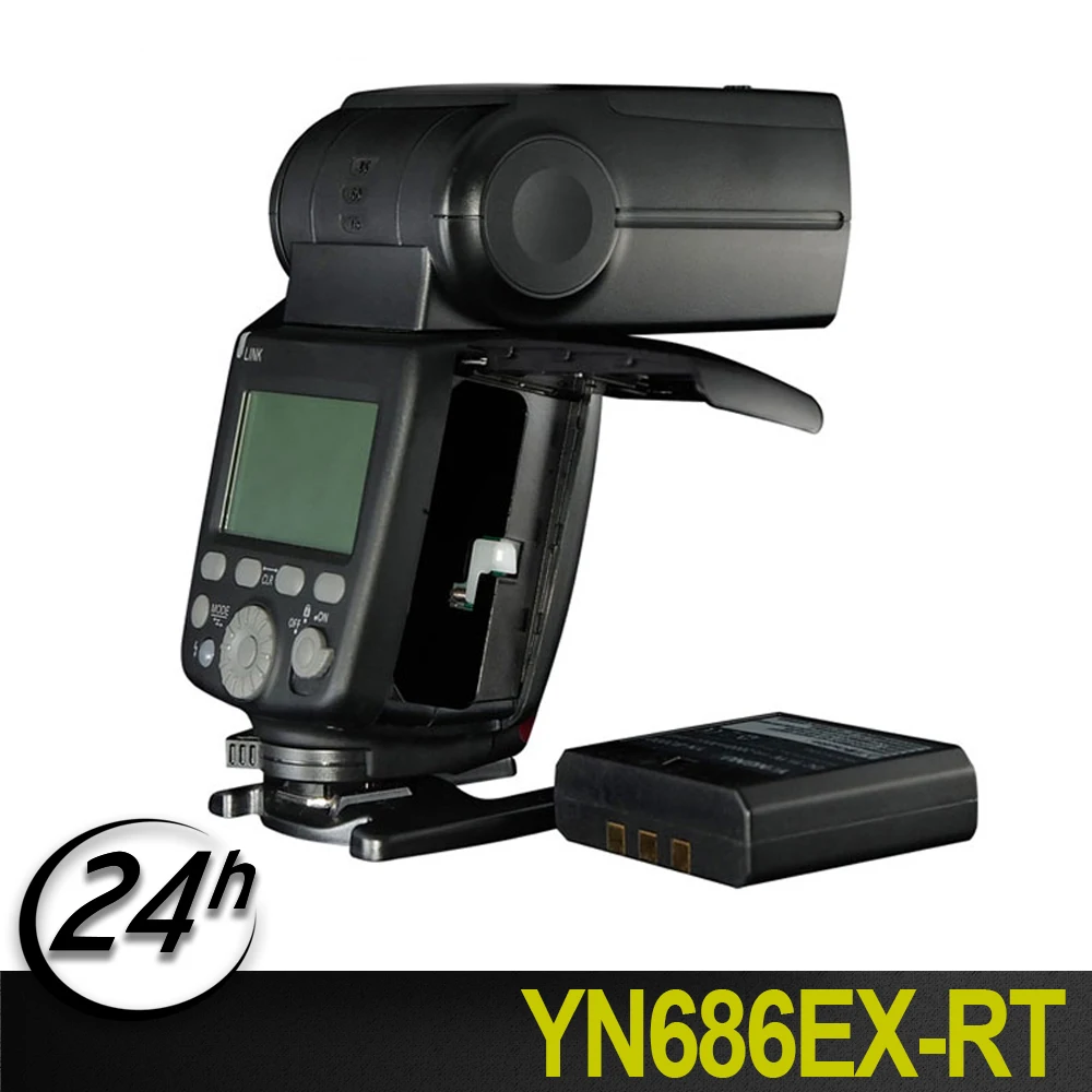 Лучшая вспышка YONGNUO YN686EX-RT ETTL Speedlite 2 4G Беспроводная HSS 1/8000s Master с литиевой батареей