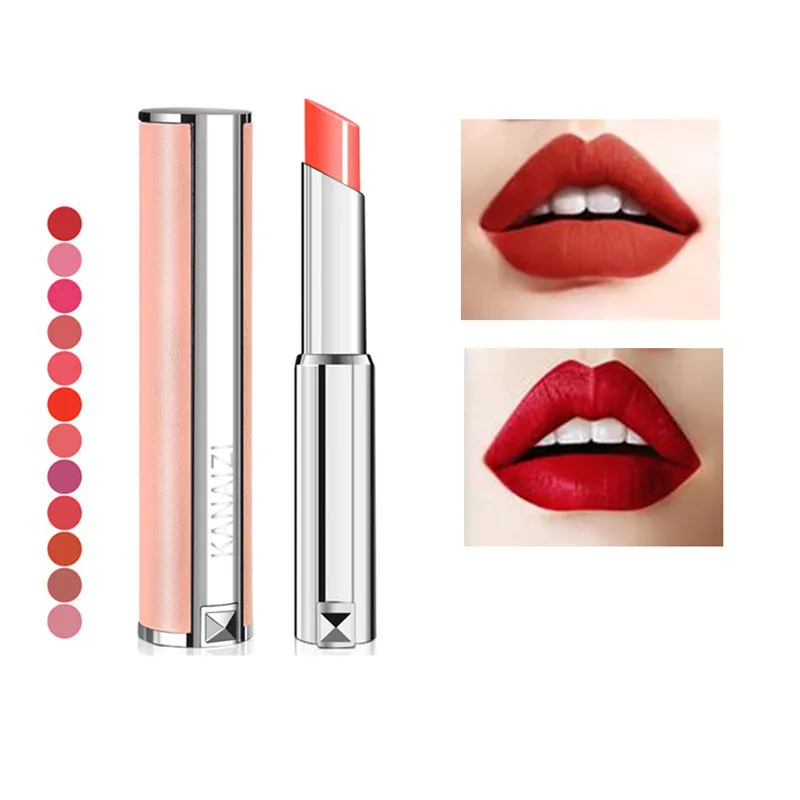 Новинка бархатная матовая помада 12 цветов модная привлекательная губная из