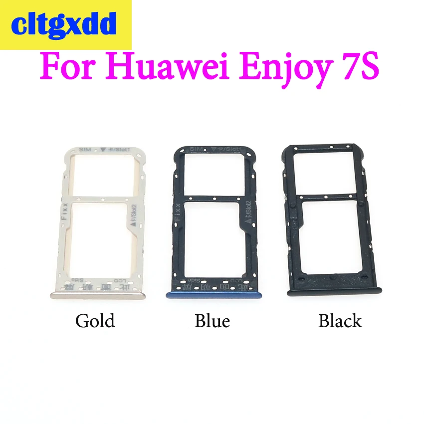 Лоток для SIM-карты cltgxdd + лоток SIM-карты/Micro SD-карта Huawei P smart (Enjoy 7S) Кронштейн
