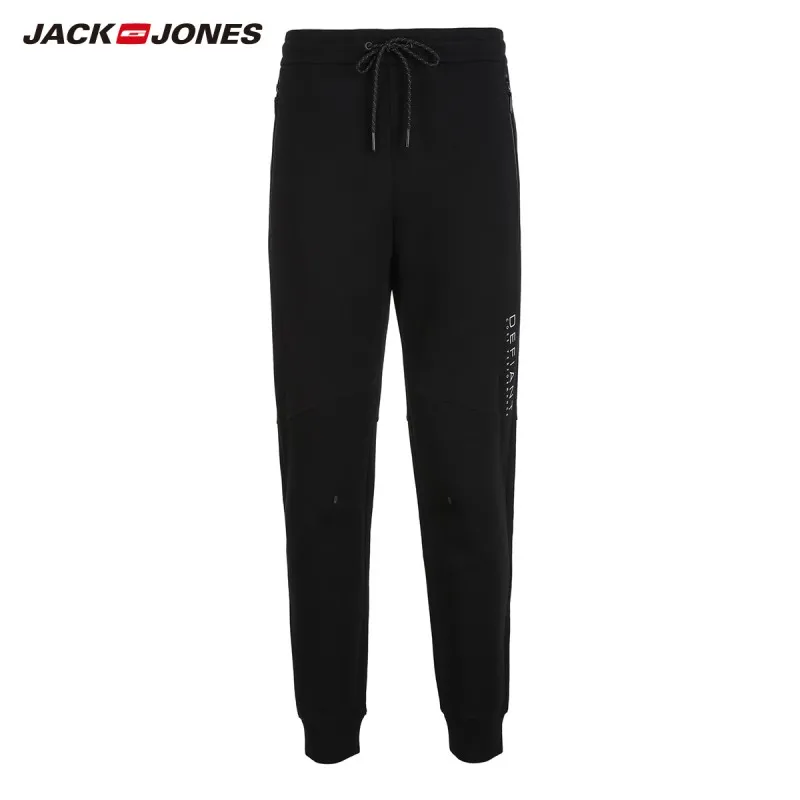Jack Jones мужские осенние печатные космические хлопковые повседневные брюки C | 218314534