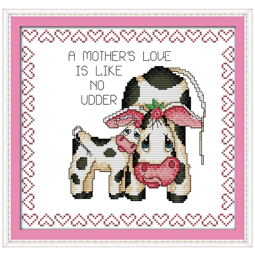 Unselfish Love Patterns Counted Cross Stitch 11CT 14CT Sets Chinese Cross-stitch Kits Embroidery Needlework | Дом и сад