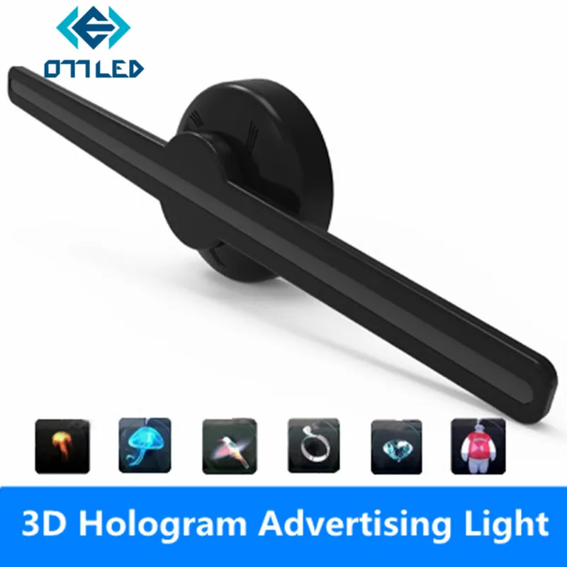 Светодиодный голографический проектор портативный 3D-проектор уникальный для