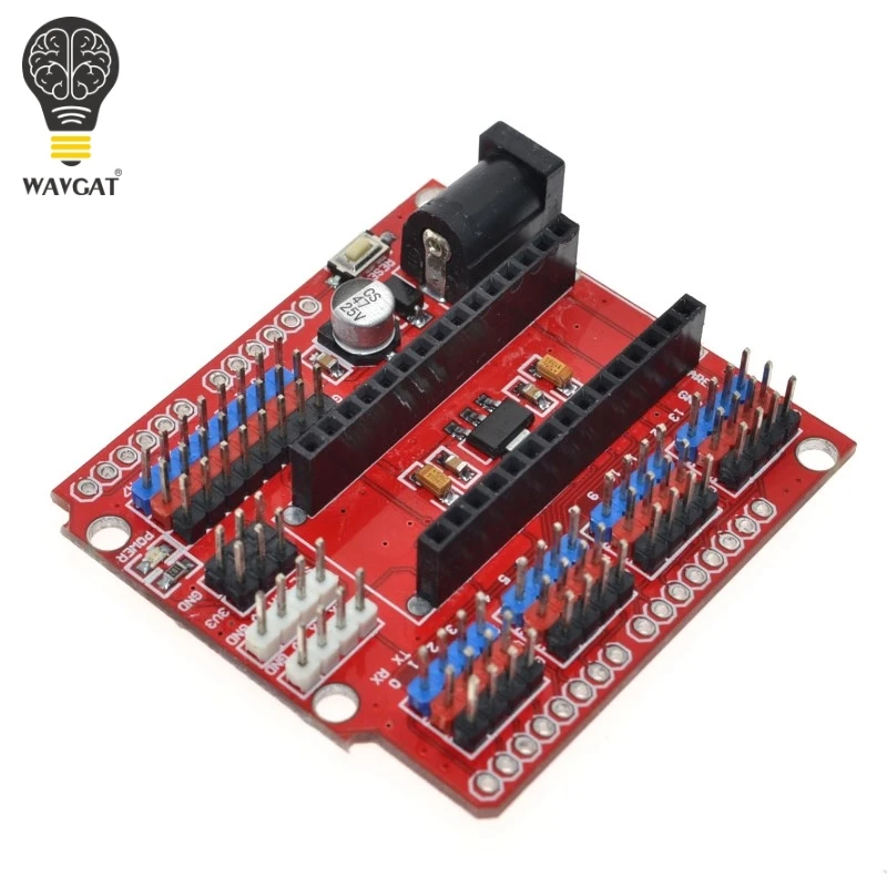 NANO и UNO многоцелевая Плата расширения для arduino nano 3,0 WAVGAT