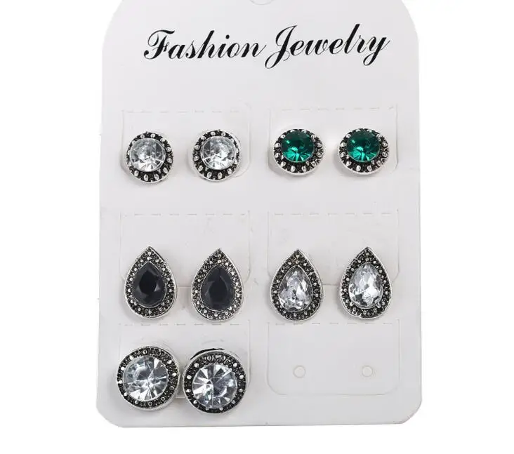 5 пар/уп. разноцветные Bijoux (украшения своими руками) с украшениями в виде
