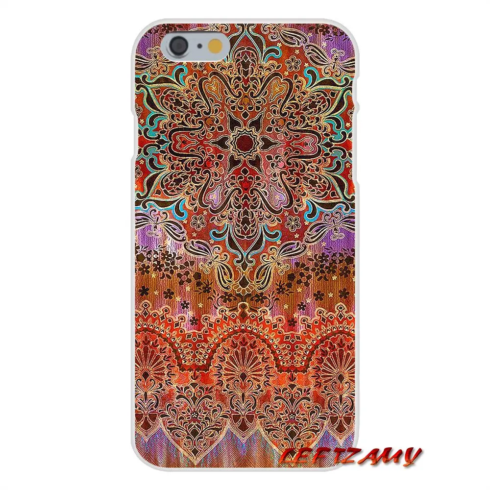 Богемный Tie Dye Хиппи Мандала мягкий прозрачный чехол для huawei P Smart Коврики Y6 Pro P8 P9 P10