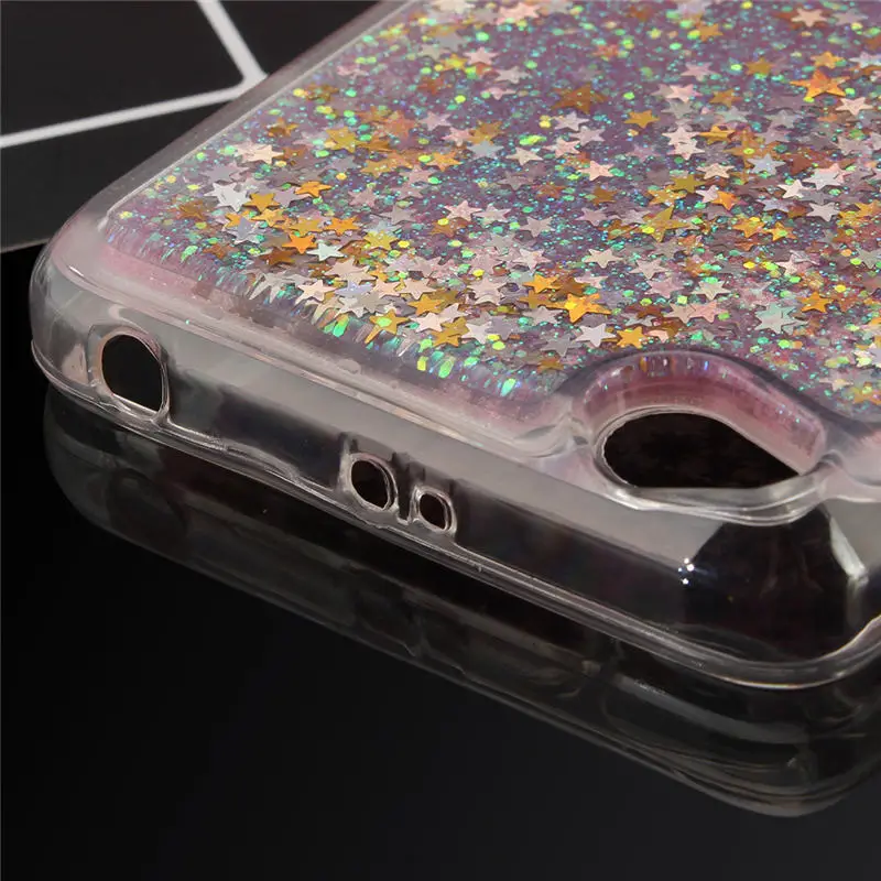 For Xiaomi Redmi 4A Cases Dynamic Liquid Glitter Colorful Paillette Sand Quicksand x 5.0 inch soft TPU Transparent Cove |