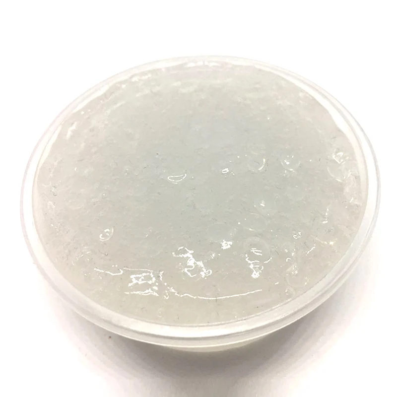 White TOFOCO, новинка, сделай сам, рисовая грязевая пена, прозрачная, пушистая слизня, сделай сам, кристалл, Лизун, тесто, антистрессовая игрушка, моделирование из пластилина, глина для детей - Цвет: White