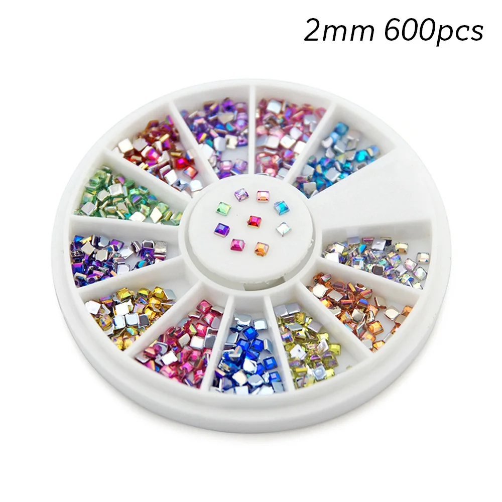 Стразы для ногтей Rolabling Star Rainbow Diamond, акриловые украшения, аксессуары для ногтей, маникюрные Стразы - Цвет: 03