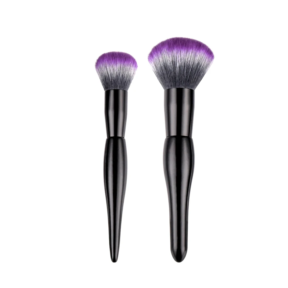 Soft Nylon Hair Curved Handle Blush Loose Powder Makeup Brush Women Beauty Tool Set | Красота и здоровье