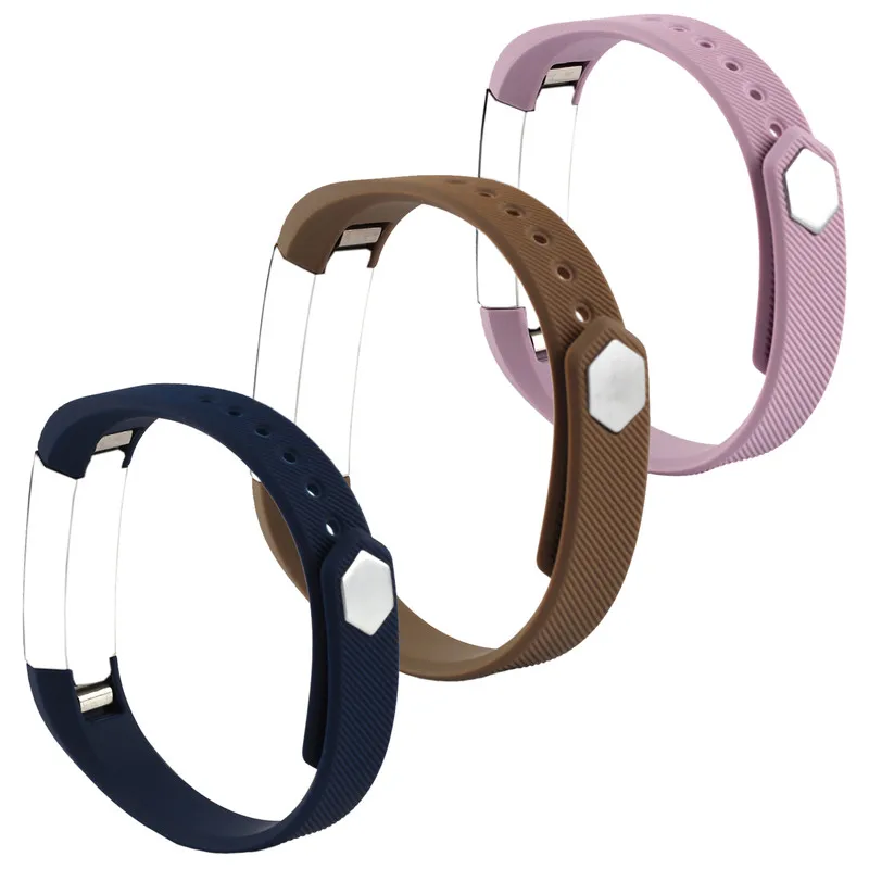 Bemorcabo роскошный силиконовый для часов Ремешок Для Fitbit Alta мягкий сменный браслет с