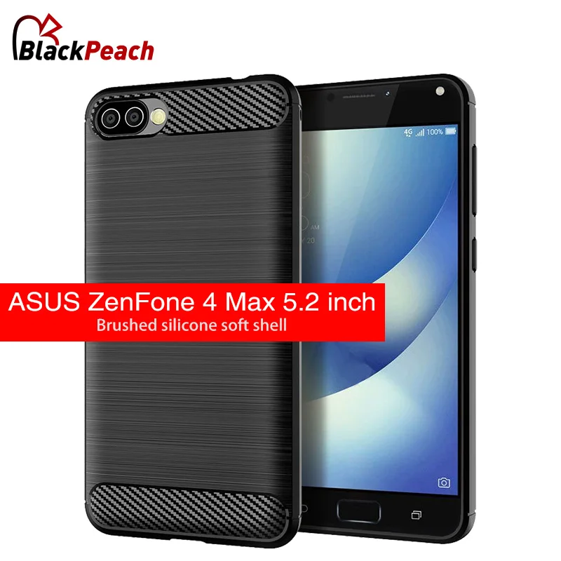 ASUS ZenFone 4 Max чехол матовый Силиконовый мягкий Задняя накладка чехла из ТПУ для