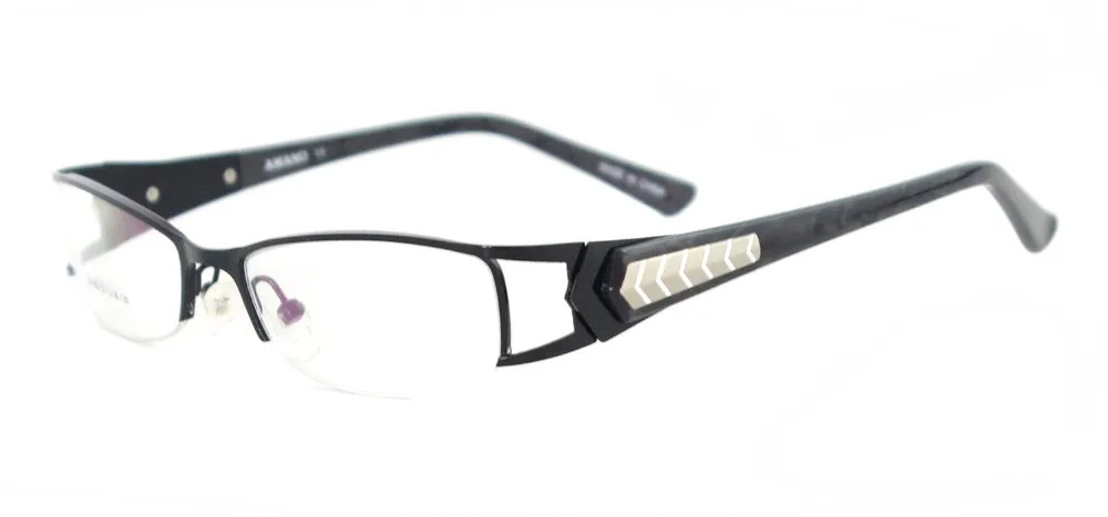 Мужские и женские новые модные металлические полуоправы оправы для очков Oculos De Grau очки степень