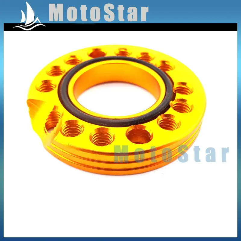 Золотой Алюминиевый Карбюратор с ЧПУ 28 мм впускной регулятор впускного