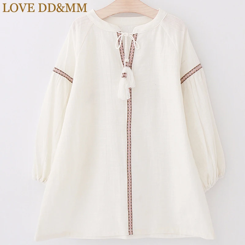 Платья для девочек LOVE DD &amp MM новая детская одежда 2020 платье с длинными рукавами в
