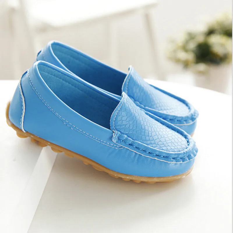Spring new style baby boy leather shoes girls roller sneakers non-slip child Casual shoe kids soft PU Peas for boys | Детская одежда и