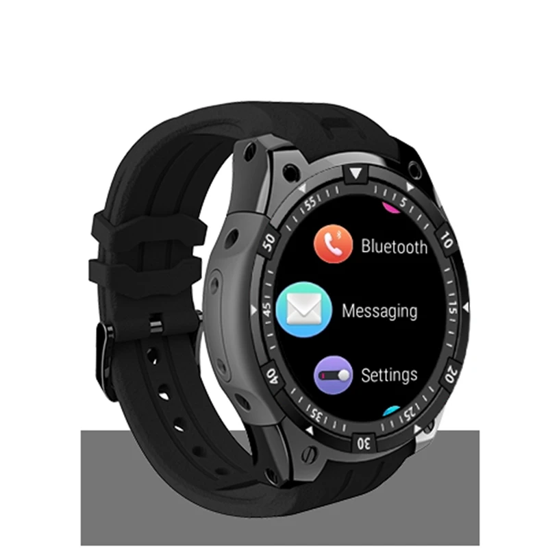 696 X100 smart watch Android 5.1 OS Bracelet Smartwatch MTK6580 1.3 &quotAMOLED Affichage 3G SIM watchs PK Q1 Pro IWO KW18 | Электроника