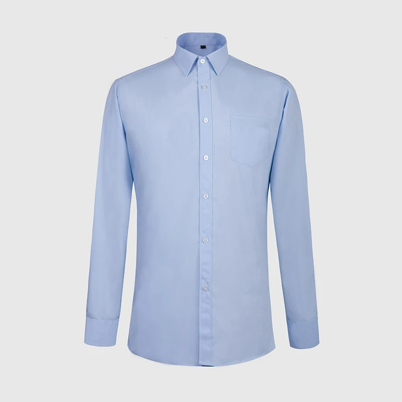 2019 деловая официальная рубашка для мужчин большого размера slim fit | Мужская одежда