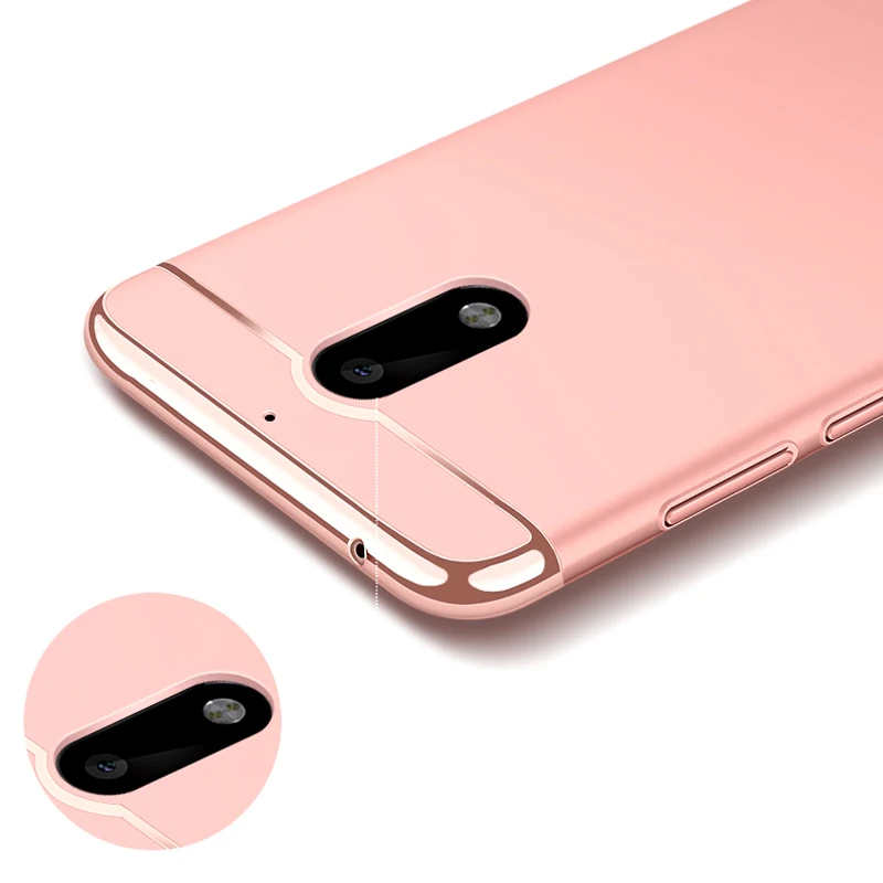 Новый роскошный 3в1 полный корпус защитный жесткий чехол для Nokia 6 2018/для Nokia6 чехлы