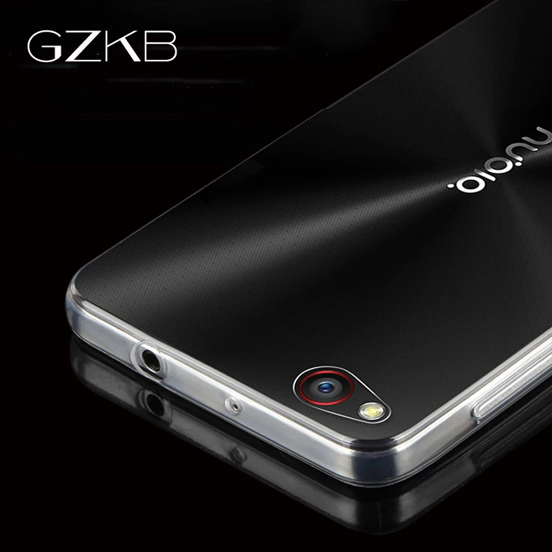 Для zte Нубия Z9 мини случае gzkb Mini чехол прозрачный Ультратонкий силиконовый ТПУ