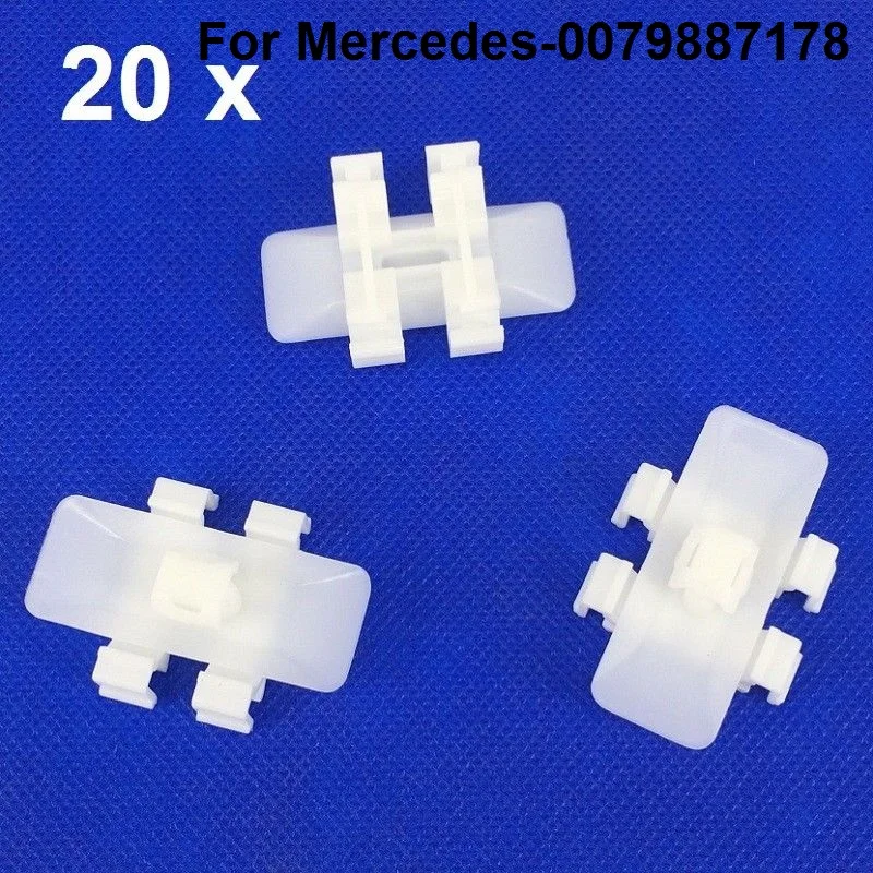 20x зажимы для передней и задней двери Mercedes Benz 007 988 71 78|Клипсы авто| |