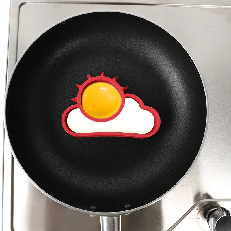 Creative Silicone Cute Sun Cloud Egg Mold Fried Pancake cooking tools kitchen egg gadget Breakfast baking |
