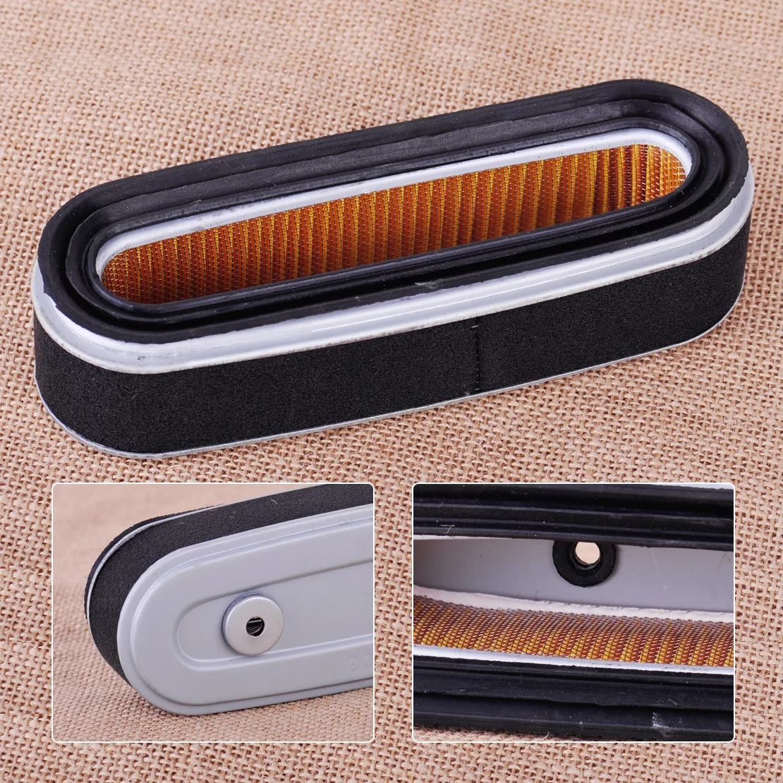 Воздушный фильтр LETAOSK, подходит для газонокосилки Honda GXV160, HRC216K1HA, HRC216K, 17211ZE7W03