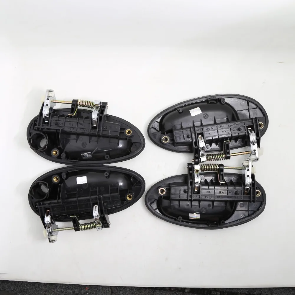DHKA хромированная наружная дверная ручка для DAEWOO Matiz 1998 2000 2001 2002 2003 2004 2005 OEM: FR:96507784