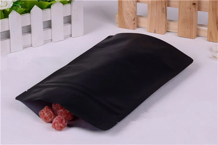 Leotrusting 50 шт./упак. стоьте вверх из матового алюминия Фольга Ziplock мешок красочные дой-Пак Кофе Чай упаковка мешок eco-friendly мешок подарка