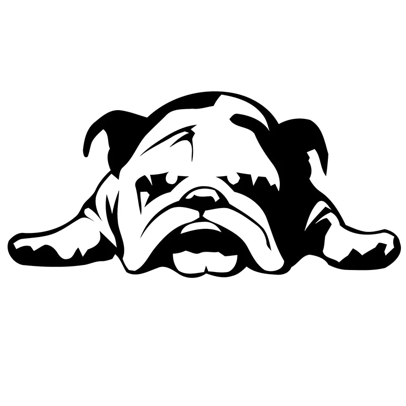 2X Новый горячий автомобиль Стайлинг английский собака уставший щенок стикер на