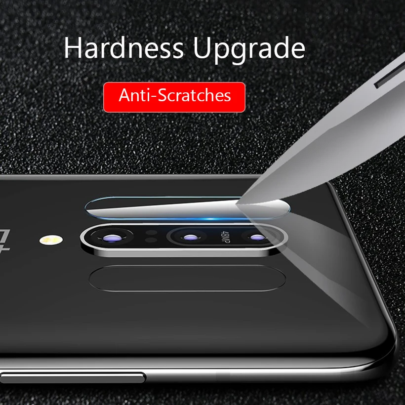 Закаленное стекло для камеры OnePlus 7 Pro 1 + Защитное задней панели объектива