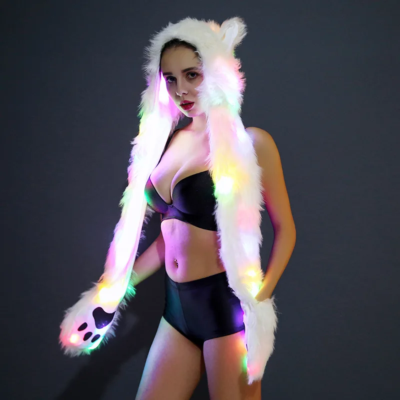 Европа и Америка Косплей Хэллоуин шляпа рождественские Костюмы Блестящий