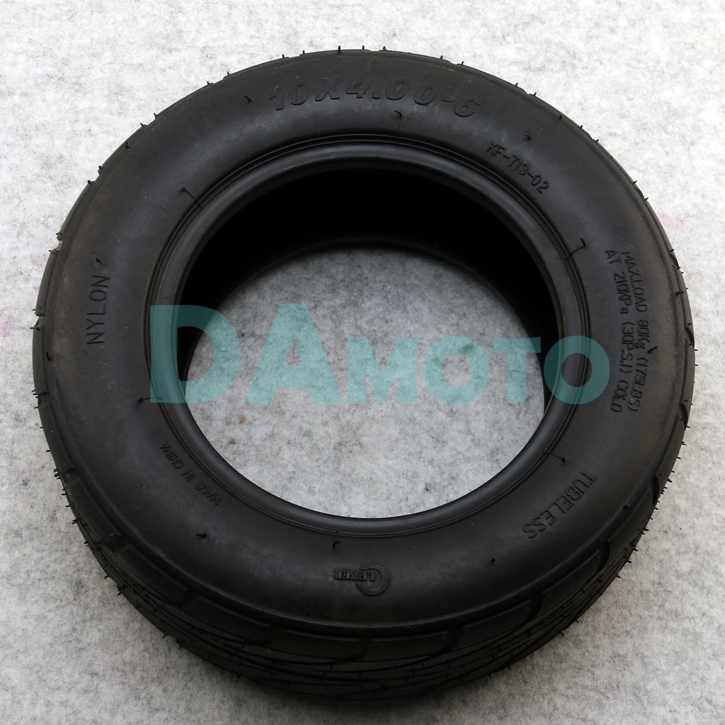 Бескамерные вакуумные шины 10X4.00 6 10*4 00 для Harley Electric Citycoco скутер Go karts ATV квадроцикл