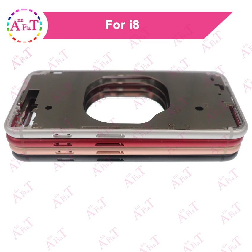 Для iphone 8 plus передняя рамка Корпус для iPhone 8g LCD средняя Батарейная дверь X|Корпусы и