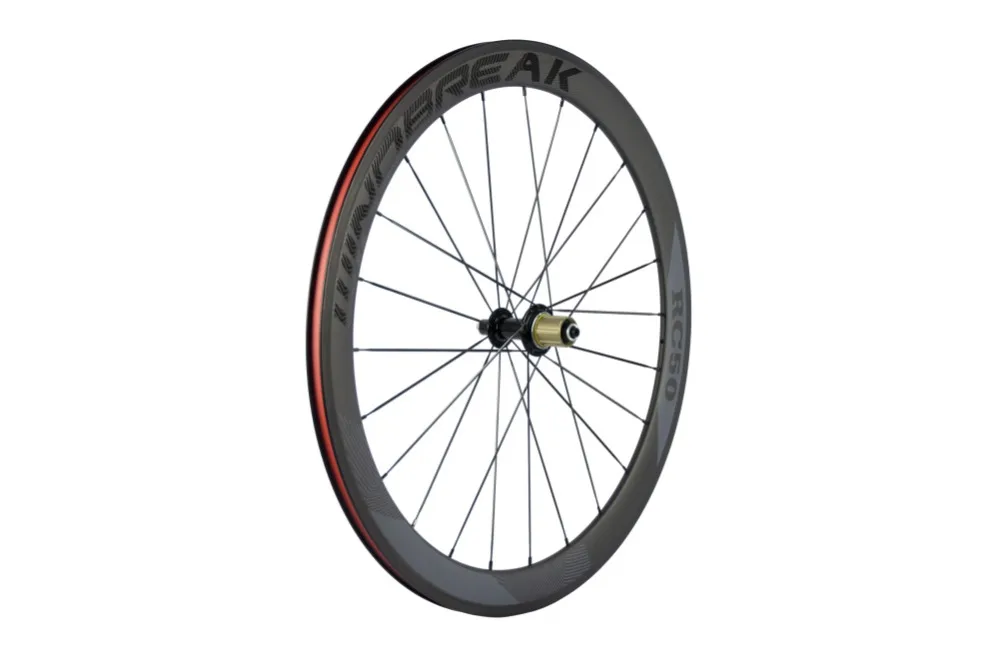 Полностью углеродное колесо 700 дорожное из углеродного волокна 50 мм клинчерная