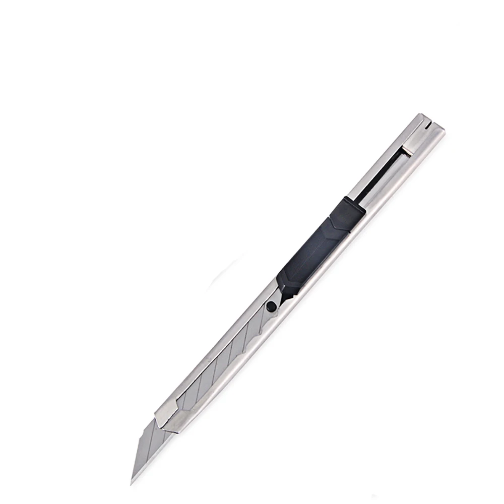 FOSHIO 10 шт. безопасный Блокируемый Набор ножей для искусства резак бумаги