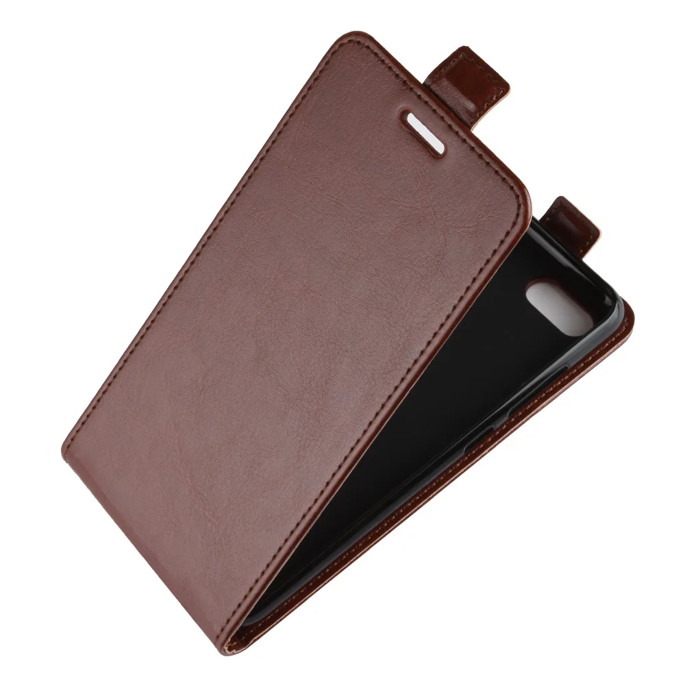 Vertical Flip Phone Case for Wiko Harry 2 Tommy Sunny 3 Plus UP and Down Retro Leather Cover Shell With Photo Credit Card Pocket | Мобильные
