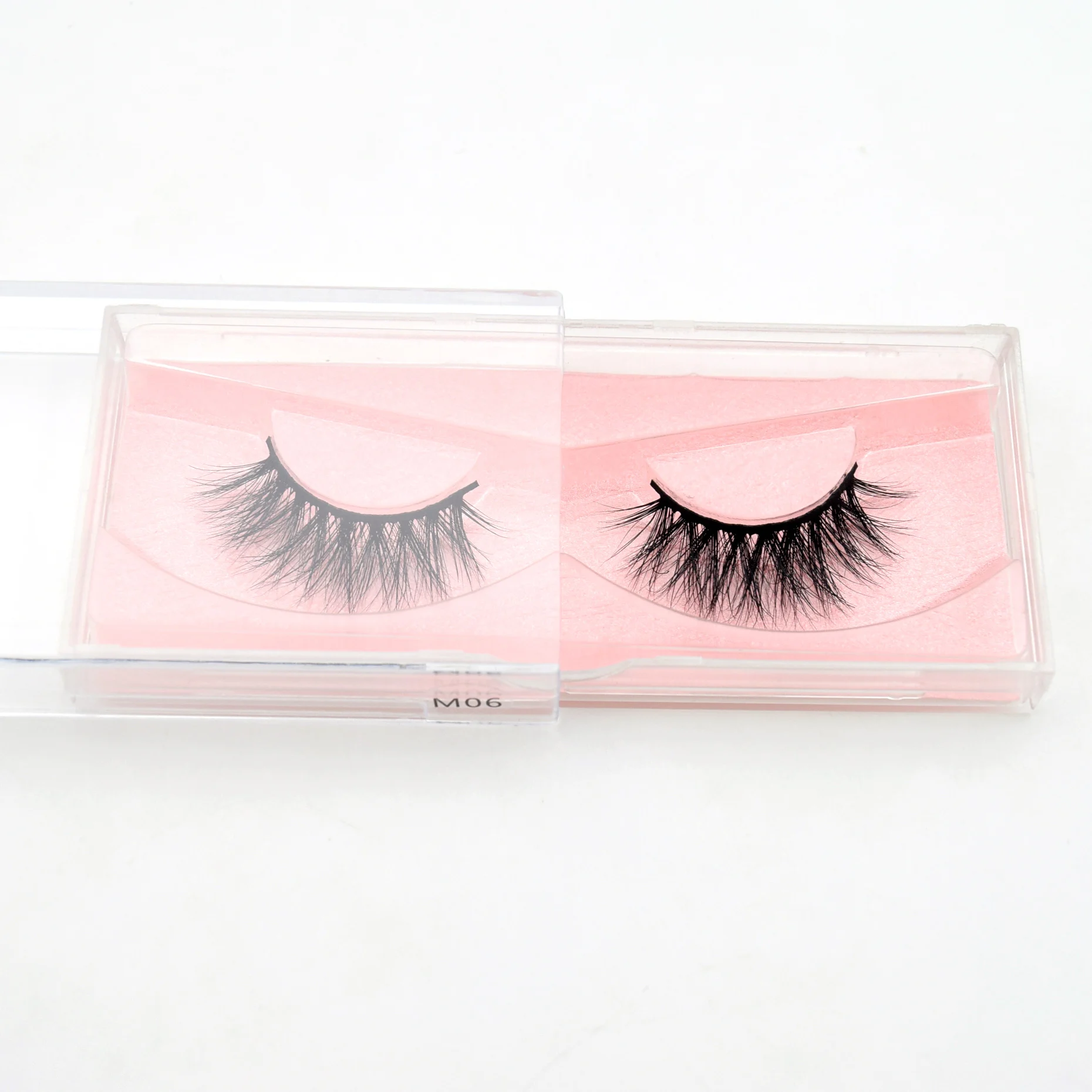 Visofree Lashes 3D норковые ресницы безжалостные норковые Накладные ресницы "крест-накрест" Длинные норковые ресницы ручной работы для макияжа faux cils M06