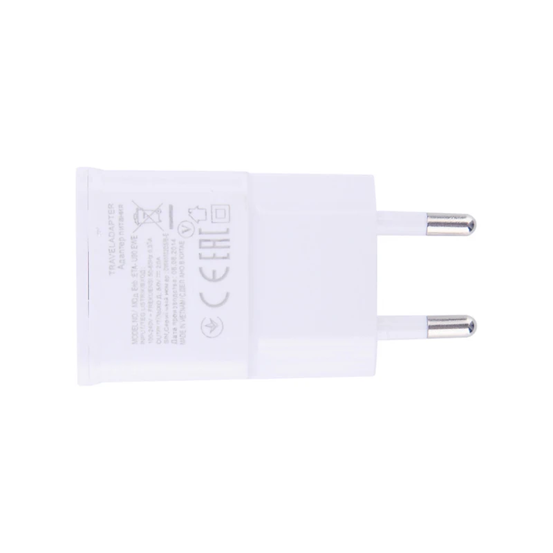 5V2.1A EU Plug 2 Dual USB зарядное устройство для Samsung S8 S9 S10 S6 S5 S4 S3 J3 J5 J7 Prime адаптер питания