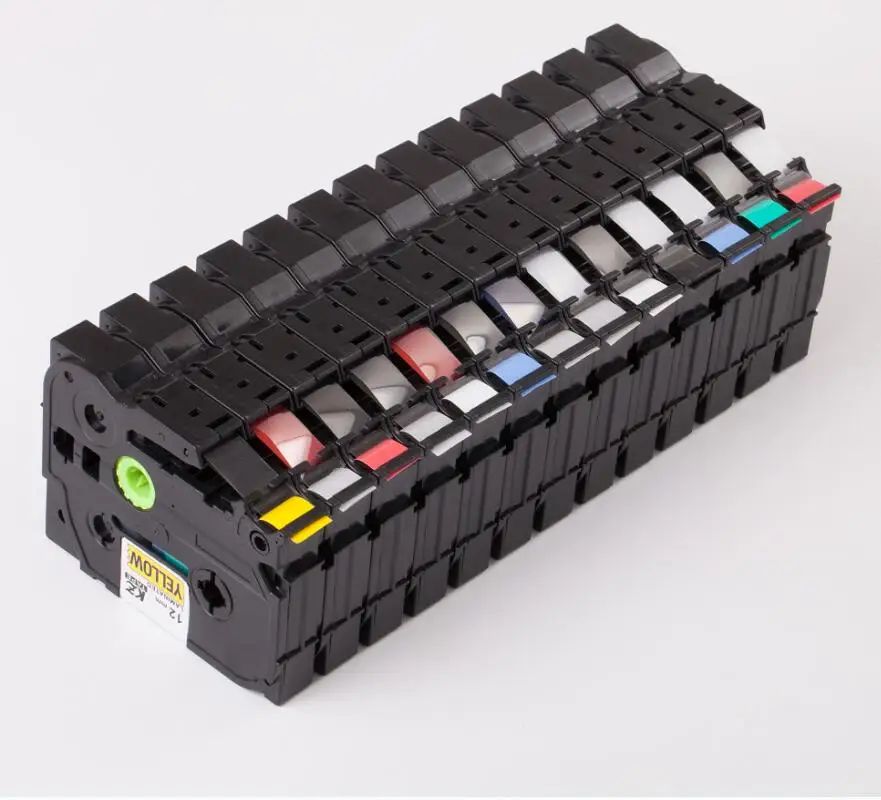 3pcs Tze631 Tze-631 Tze 631 12mm Tz Tape Compatible Brother Ptouch Cartridge Label Maker Tz631 Tz-631 Black on Yellow |