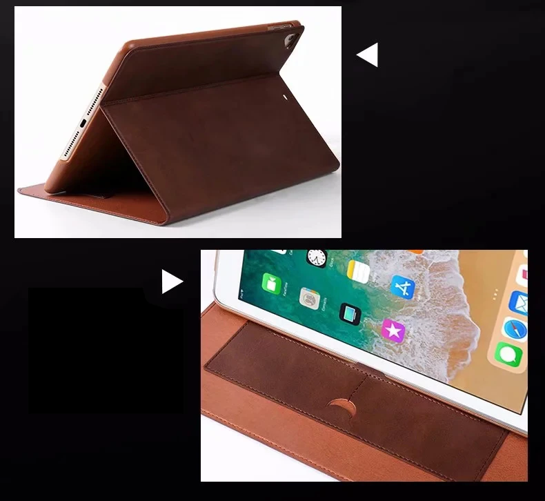 Античный чехол из ПУ кожи и ТПУ для нового iPad 9 7 дюйма 2017/2018 Air/Air 2 Pro EQHTX Bank