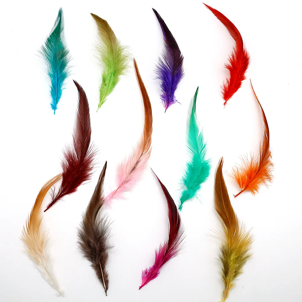 12 цветов на выбор 100 шт./упак. высокое качество перо фазана 4 6 &quot/ 10 15 см окрашенные
