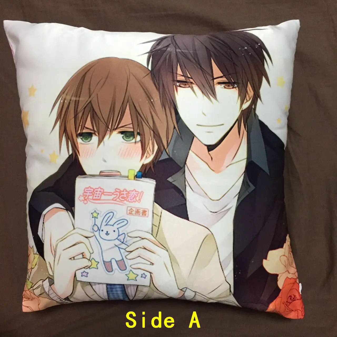Yaoi аниме Sekai ichi Hatsukoi двухсторонняя подушка чехол s обнимающая Подушка