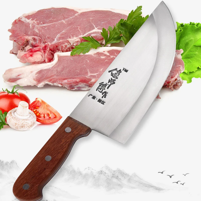Высококачественный бойник из нержавеющей стали нож для мясника супермаркета