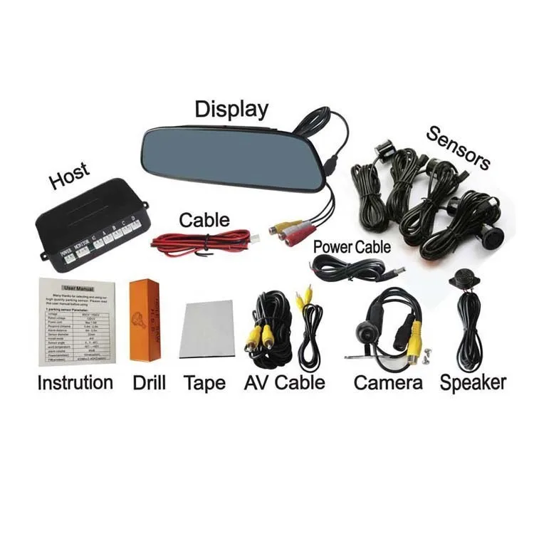 Ohanee автомобиля электронных сигнализация и безопасности парковки Радар обратный