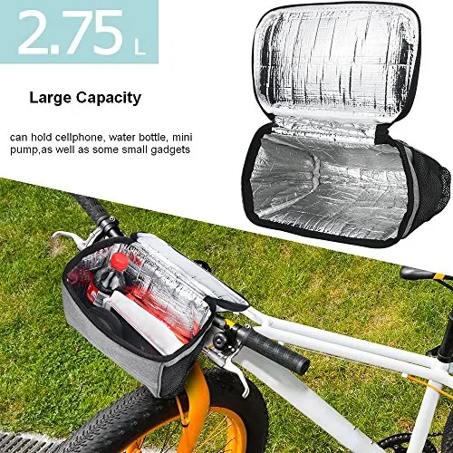 Велосипедная сумка Wind Talk вместительная теплоизоляционная велосипедная со