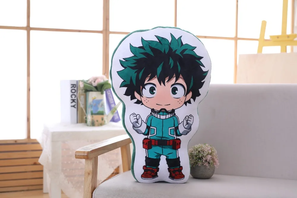 My Hero Academic Аниме Boku Yoh Asakura Katsuki Bakugo Shoto Toooroki мягкая Боевая подушка мягкая плюшевая игрушка детский подарок для фанатов игры