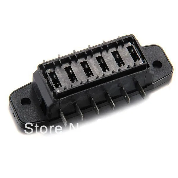 12V 6 Way Car Truck Automotive Blade Fuse Box Holder Circuit free shipping | Автомобили и мотоциклы