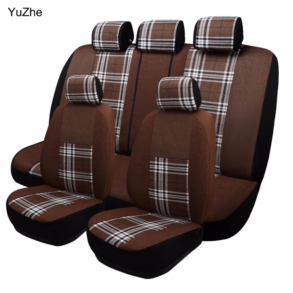 Yuzhe Универсальный Автомобильный Чехол для Toyota RAV4 PRADO COROLLA Camry Prius eiz CROWN yaris автомобильные аксессуары сиденье