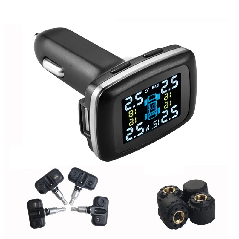 TPMS TP620 беспроводная цифровая система мониторинга давления в шинах сигнализация