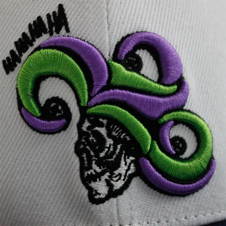 Хэллоуин отряд самоубийц Лето Джокер бейсболка Снэпбэк хип хоп кепки головные